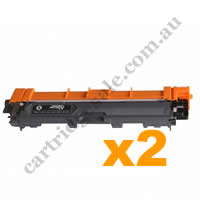 2 x Compatible Brother TN253BK Black Toner Cartridge