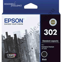 Genuine Epson T01V1/302 Black Ink Cartridge