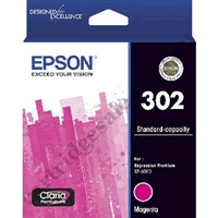 Genuine Epson T01W3/302 Magenta Ink Cartridge