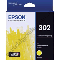 Genuine Epson T01W4/302 Yellow Ink Cartridge