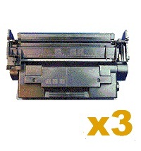 3 x Compatible CF276X Black Toner Cartridge - With Chip