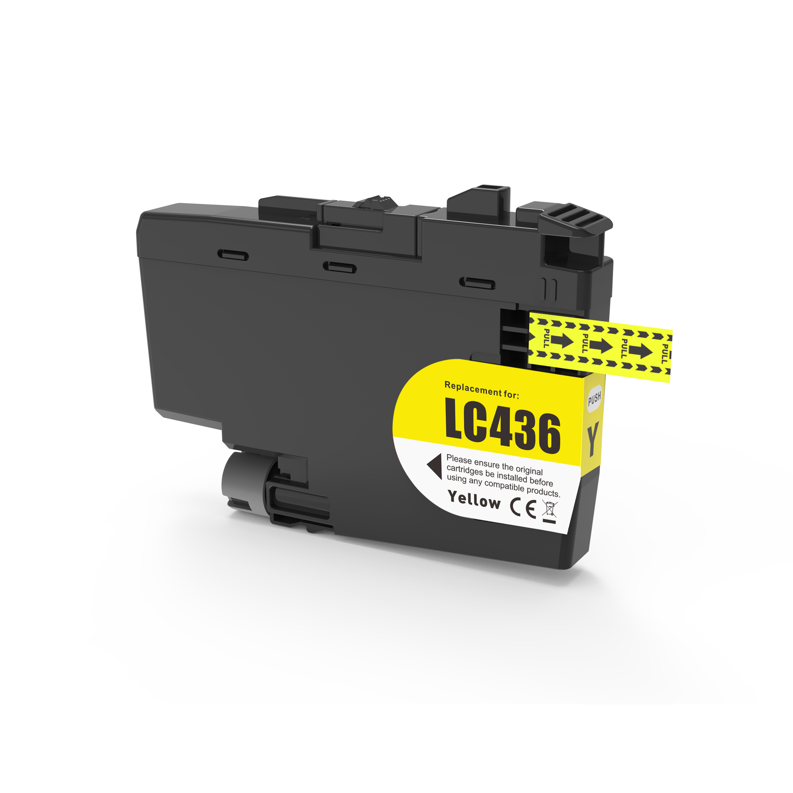 Compatible Brother LC436 Yellow Ink Cartridge