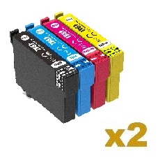 2 Sets Compatible Epson 49XL High Yield Ink Cartridges BK/C/M/Y