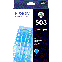 Genuine Epson T09Q2/503 Cyan Ink Cartridge