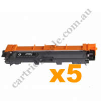 5 x Compatible Brother TN253BK Black Toner Cartridge