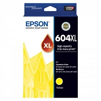 Genuine Epson T10H4/604XL High Yield Yellow Ink Cartridge