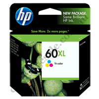 Genuine HP 60XL Colour (CC644WA) Ink Cartridge