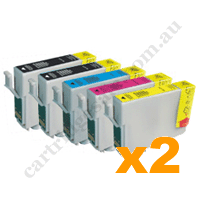 4 x Compatible Epson 212XL Black + 2 x 212XL C/M/Y Ink Cartridge