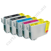 2 x Compatible Epson 212XL Black + 1 x 212XL C/M/Y Ink Cartridge