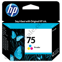 Genuine HP 75 (CB337WA) Colour Ink Cartridge