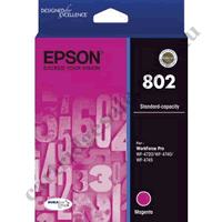 Genuine Epson T3553/802 Magenta Ink Cartridge