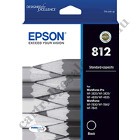 Genuine Epson T05D1/812 Black Ink Cartridge