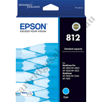 Genuine Epson T05D2/812 Cyan Ink Cartridge