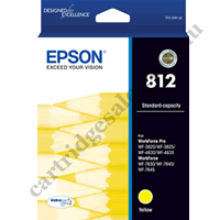 Genuine Epson T05D4/812 Yellow Ink Cartridge