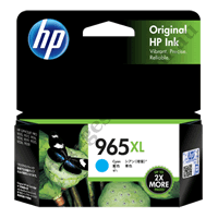 Genuine HP 965XL Cyan (3JA81AA) Ink Cartridge