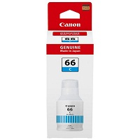 Genuine Canon GI66C Cyan Ink Bottle