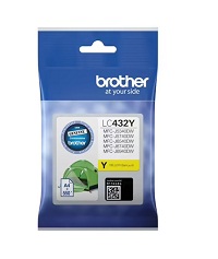 Genuine Brother LC432 Yellow Ink Cartridge