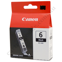 Genuine Canon BCI6BK Black Ink Cartridge