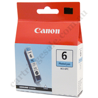 Genuine Canon BCI6PC Photo Cyan Ink