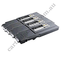 A Set Compatible Dell C3760dn C3765dnf Toner Cartridges B/C/MY