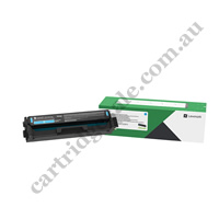 Genuine Lexmark C333HC0 HY Cyan Toner Cartridge