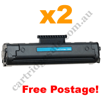 2 x Compatible Canon EP22 Black Toner Cartridge Free Postage