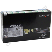 Genuine Lexmark C5220KS Black Toner Cartridge