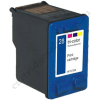 Compatible HP 28 (C8728AA) Color Ink Cartridge 100% More Ink