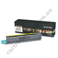 Genuine Lexmark C925H2YG HY Yellow Toner Cartridge