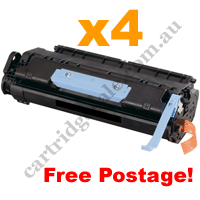 4 x Compatible Canon Cart306 Black Toner Cartridge Free Postage