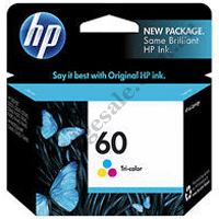 Genuine HP 60 Colour (CC643WA) Ink Cartridge