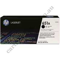 Genuine HP CE340A (651A) Black Toner Cartridge