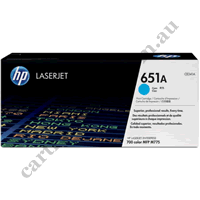 Genuine HP CE341A (651A) Cyan Toner Cartridge