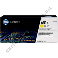 Genuine HP CE342A (651A) Yellow Toner Cartridge