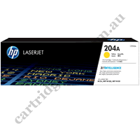 Genuine HP CF512A (204A) Yellow Toner Cartridge