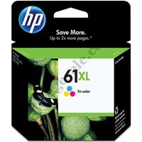 Genuine HP 61XL Colour (CH564WA) Ink Cartridge