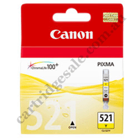 Genuine Canon CLI521Y Yellow Ink Cartridge