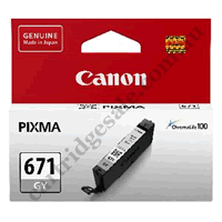 Genuine Canon CLI671GY Grey Ink Cartridge