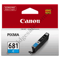 Genuine Canon CLI681C Cyan Ink Cartridge