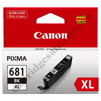 Genuine Canon CLI681XLBK High Yield Black Ink Cartridge