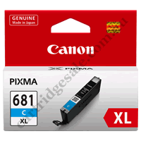 Genuine Canon CLI681XLC High Yield Cyan Ink Cartridge