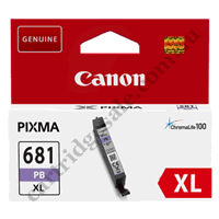 Genuine Canon CLI681XLPB High Yield Photo Blue Ink Cartridge