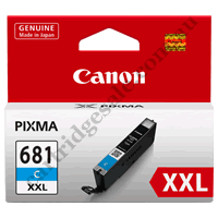 Genuine Canon CLI681XXLC Extra High Yield Cyan Ink Cartridge