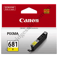 Genuine Canon CLI681Y Yellow Ink Cartridge