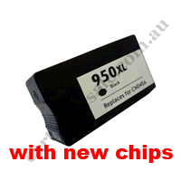 Compatible HP 950XL (CN045AA) Black Ink Cartridge New Chip