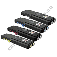 A Set Compatible Xerox CT202033-CT202036 Toner Cartridges