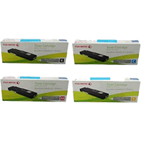 A Set Genuine Xerox CT202033-CT202036 Toner Cartridges