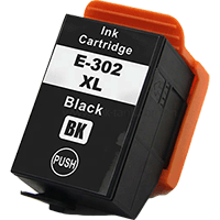 Compatible Epson 302XLBK Black Ink Cartridge