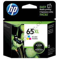 Genuine HP 65XL High Yield Colour Ink Cartridge N9K03AA