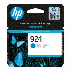 Genuine HP 924 Cyan (4K0U3NA) Ink Cartridge